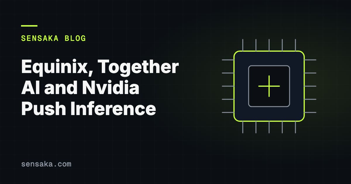 Equinix, Together AI and Nvidia Push Inference Closer to Enterprise Data: illustration of a processor chip with pins