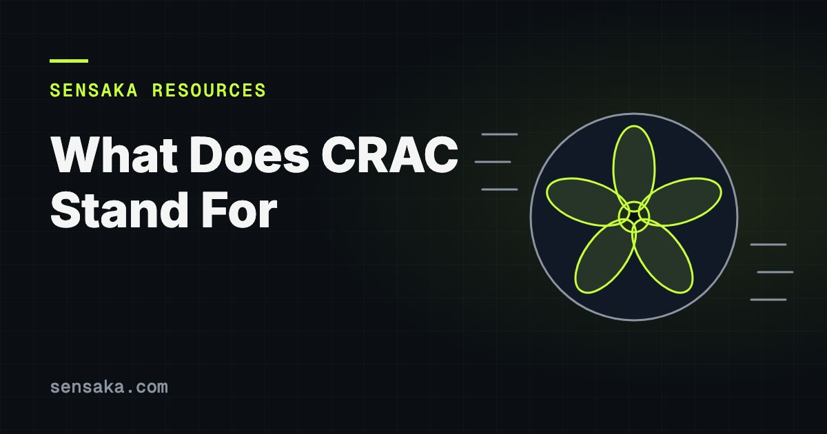 What Does CRAC Stand For? CRAC Unit in HVAC Explained: illustration of a cooling fan with airflow